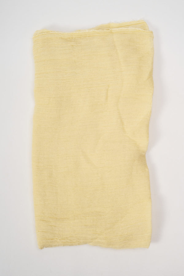 Carraig Donn Super Soft Solid Scarf in Lemon Yellow