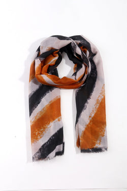 Carraig Donn Tonal Stripe Scarf