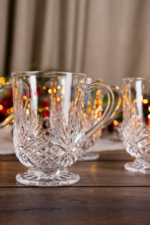 Trinity Crystal Mugs Set of 4