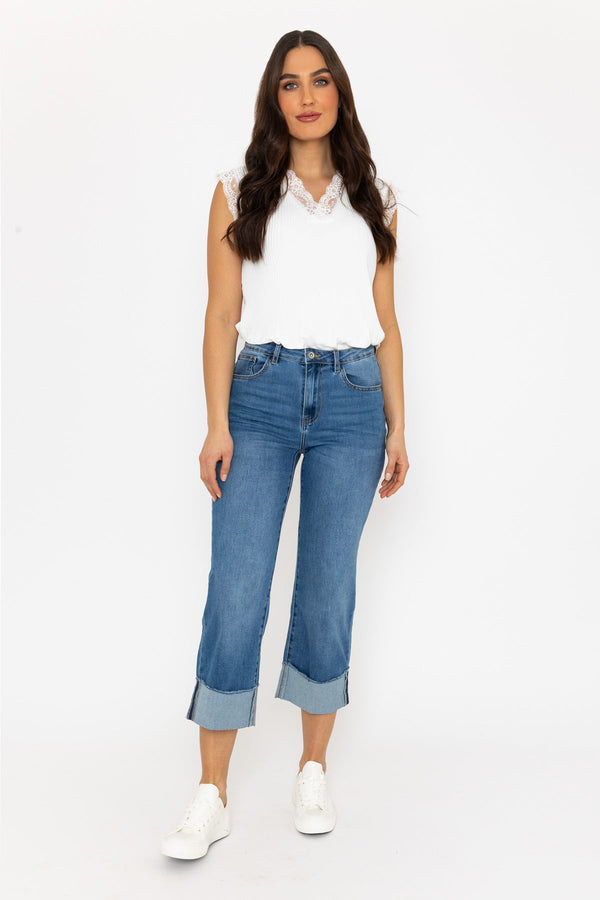 Carraig Donn Turn Up Jeans