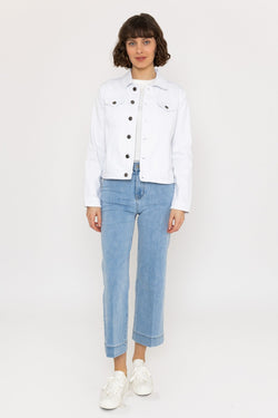 Carraig Donn White Denim Jacket