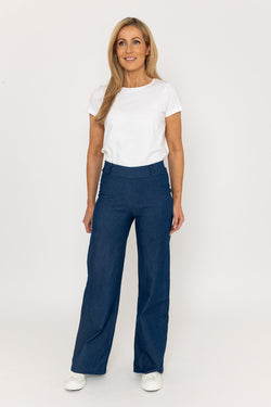 Carraig Donn Wide Leg High Waisted Jeans