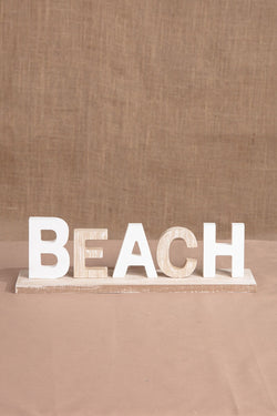 Carraig Donn Wooden Beach Plaque