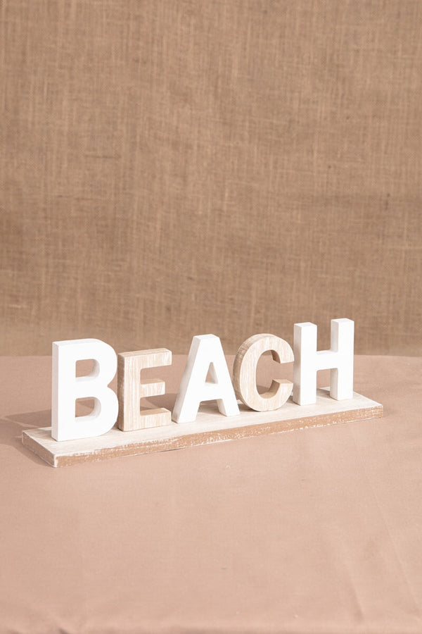 Carraig Donn Wooden Beach Plaque