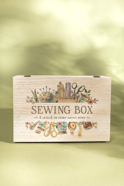 Carraig Donn Wooden Sewing Box