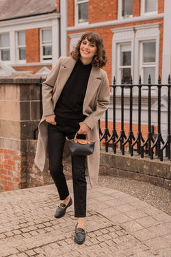 Carraig Donn Wrap Coat in Camel