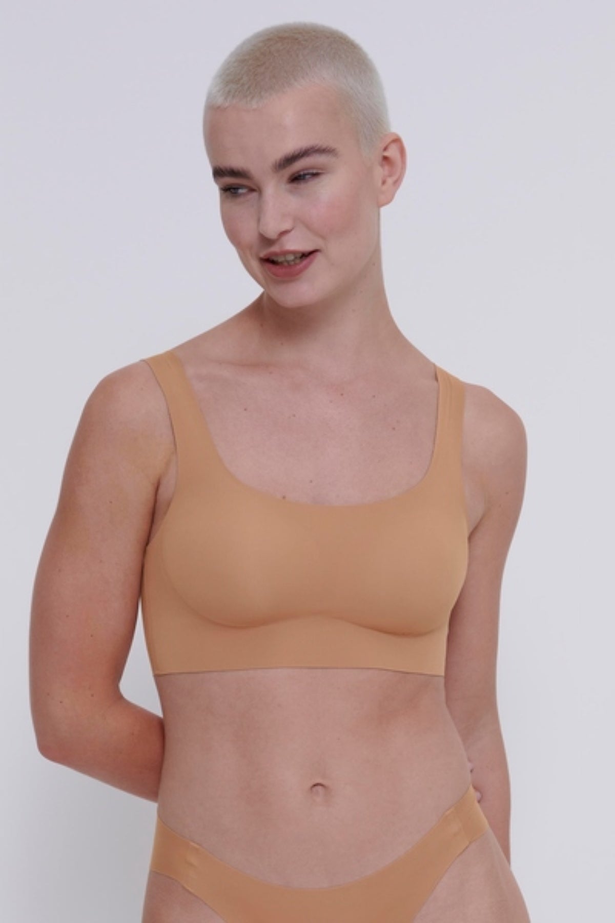 Zero Feel Top Non Wired Bra Sloggi Carraig Donn