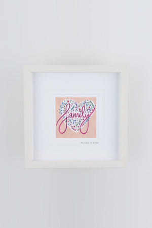 Always & Ever Small Framed Art Print