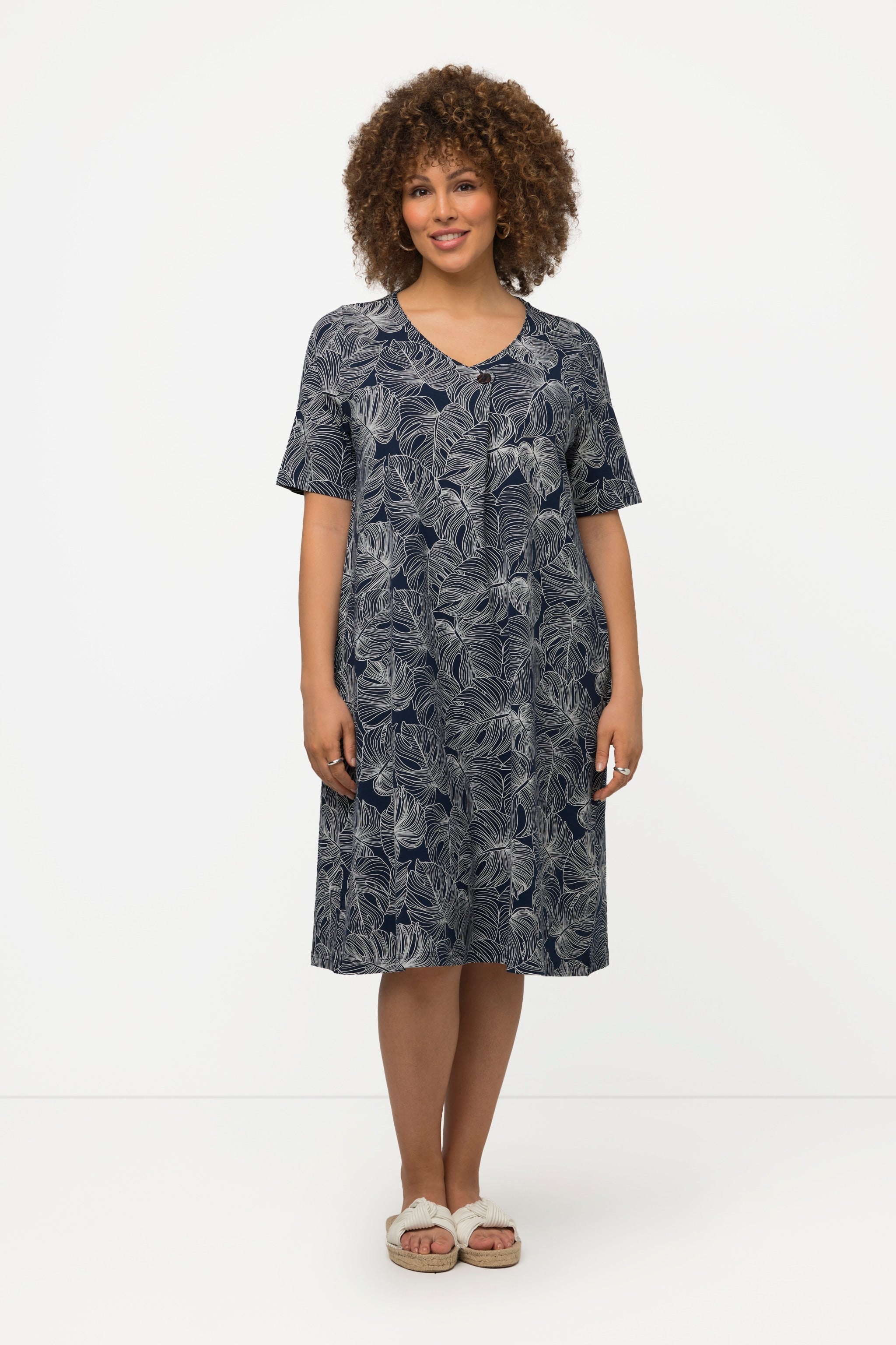 Monstera 2025 print dress