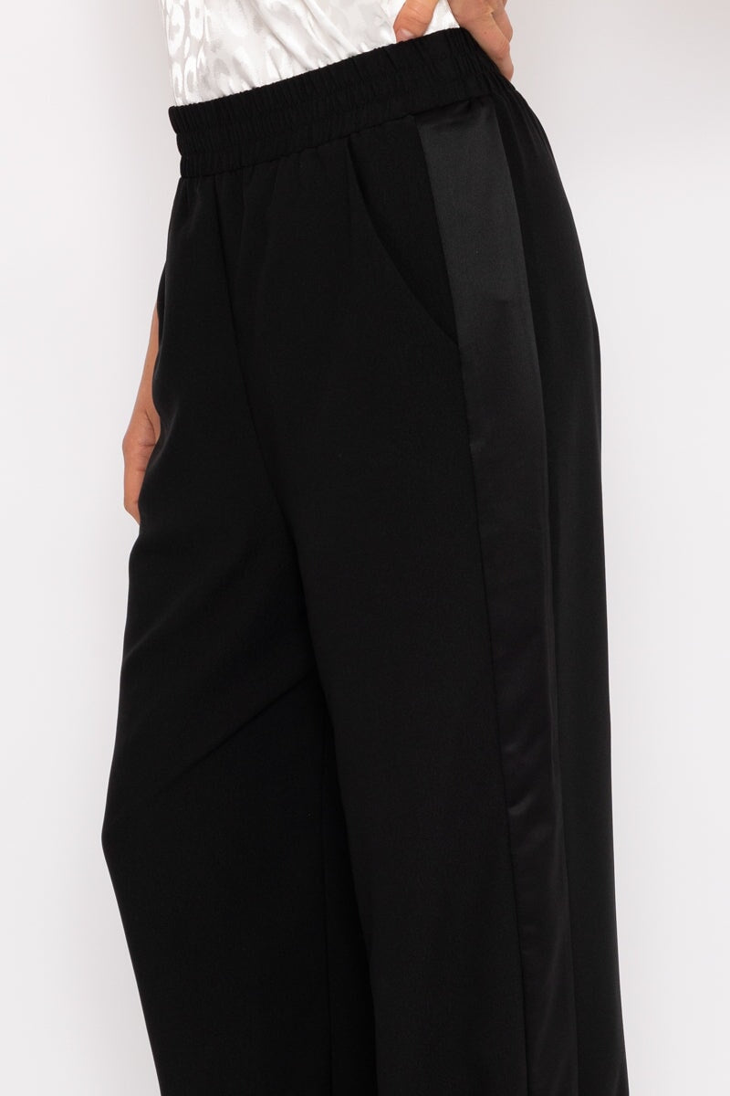 Crepe trousers black - Women | BALMAIN