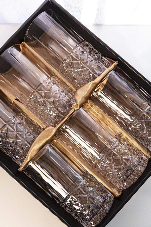 Carraig Donn Brandon Hi Ball Glasses Set of 6