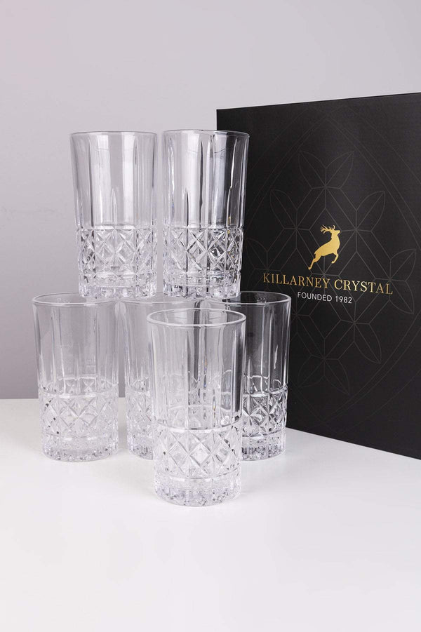 Carraig Donn Brandon Hi Ball Glasses Set of 6