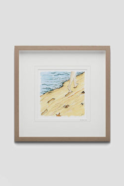 Carraig Donn Breathe Large Framed Art Print