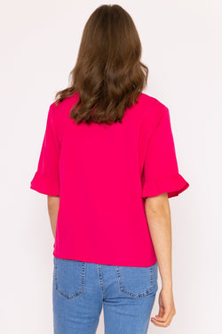 Carraig Donn Button Blouse in Pink