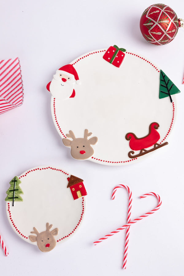 Carraig Donn Cheery Christmas Dinner Plate