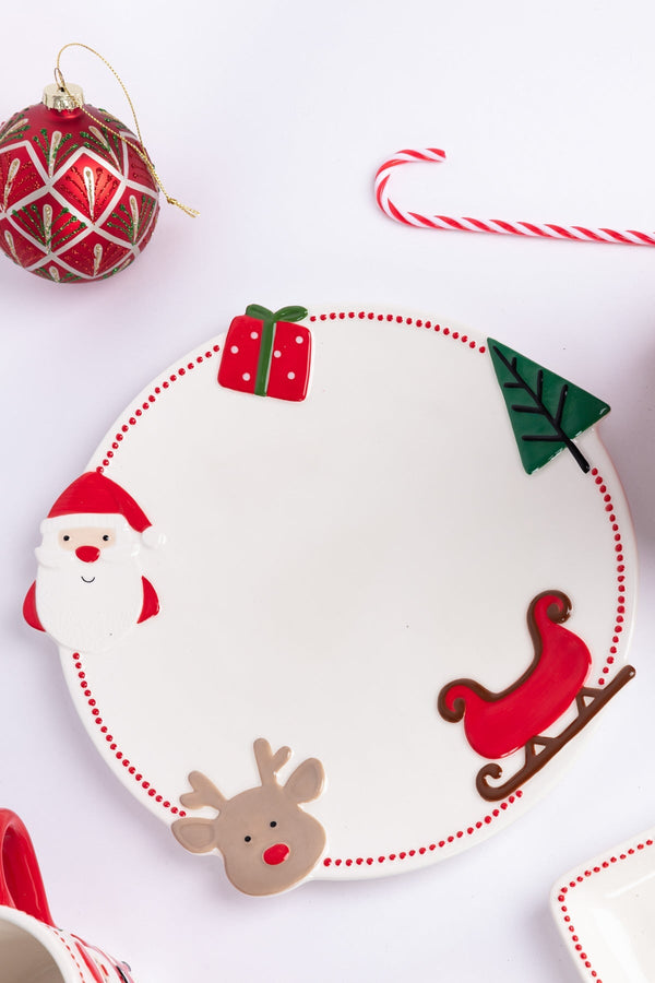 Carraig Donn Cheery Christmas Dinner Plate