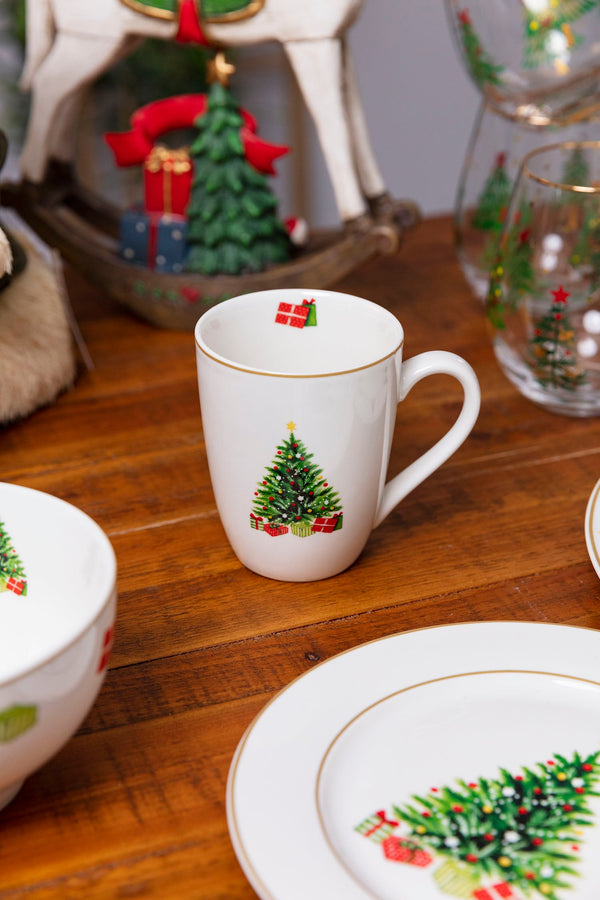 Carraig Donn Christmas Tree Mug Set