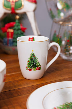 Carraig Donn Christmas Tree Mug Set