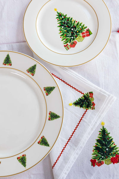 Carraig Donn Christmas Tree Napkin Set Of 2