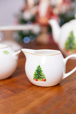 Carraig Donn Christmas Tree Sugar & Creamer