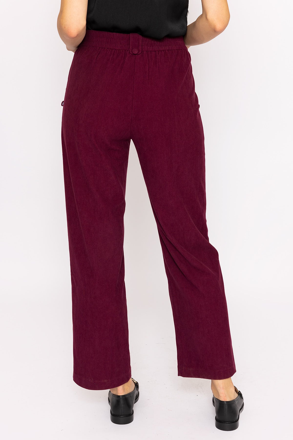 Buy Vintage Edwin Maroon Corduroy Trousers Womens W31 L25 Online in India -  Etsy