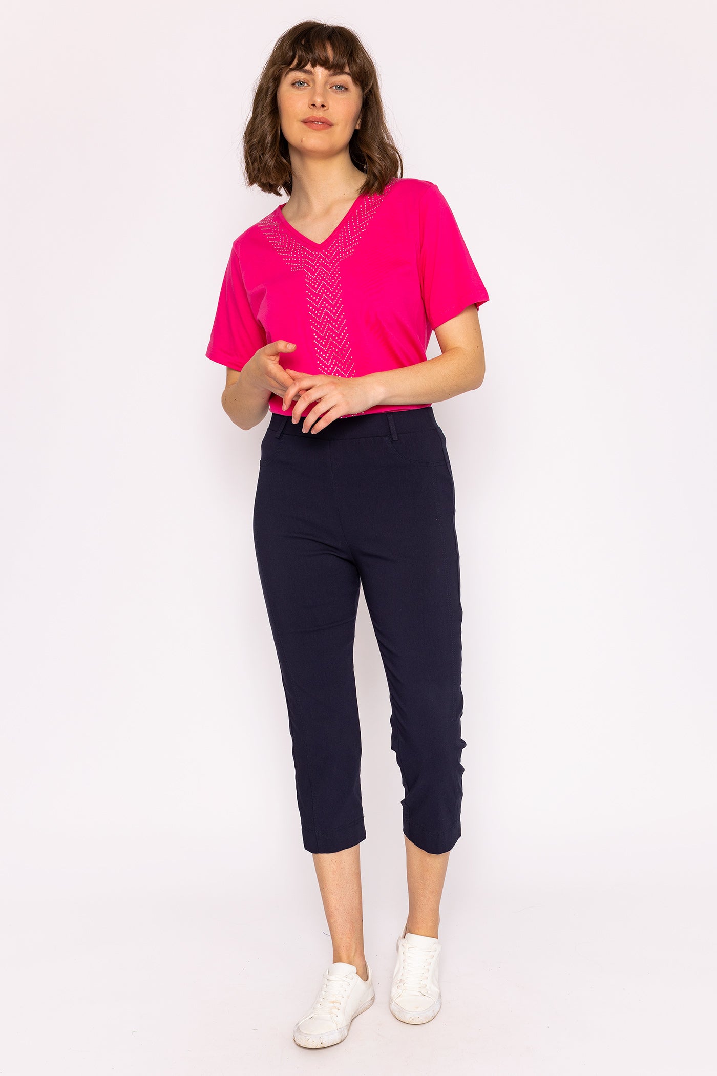 Navy best sale bengaline trousers