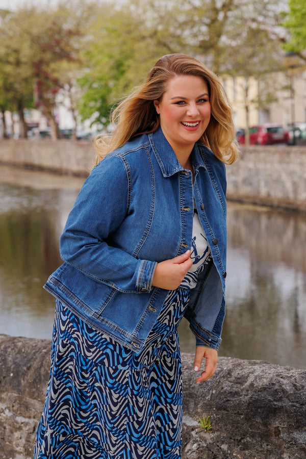 Carraig Donn Cropped Denim Jacket