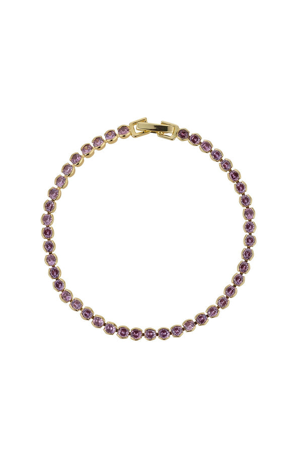 Carraig Donn Dakota Amethyst Tennis Bracelet