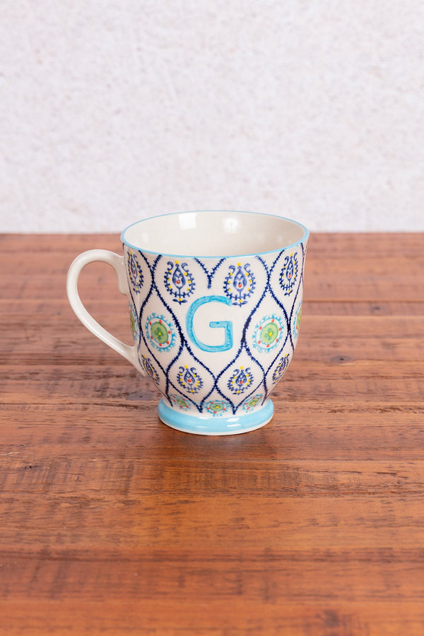 Carraig Donn Eclectic Alphabet Mug G