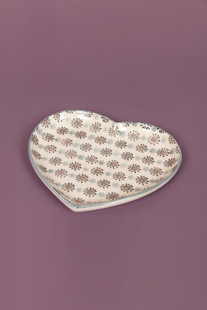 Eclectic Heart Shaped Dish