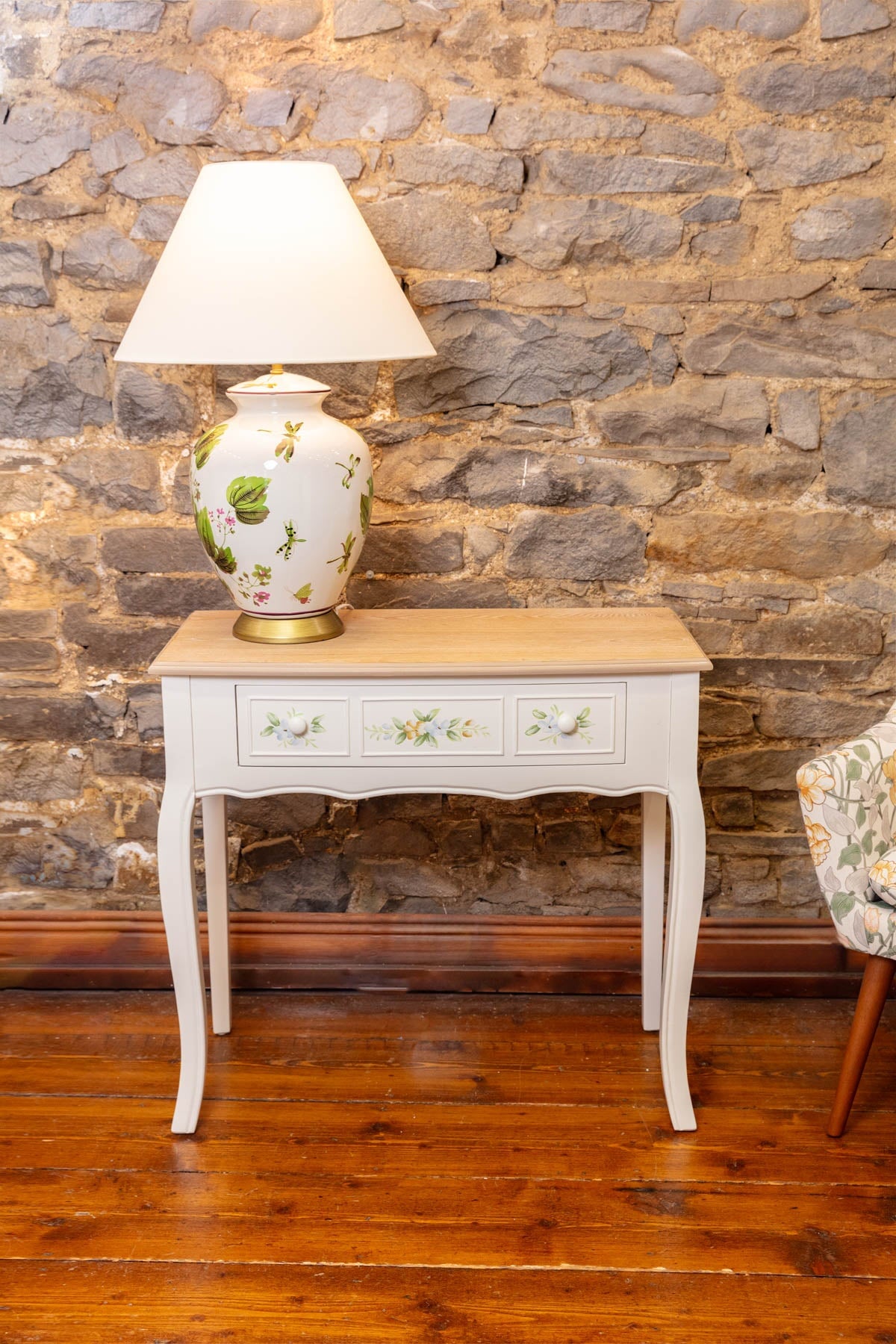 Shabby chic store console table