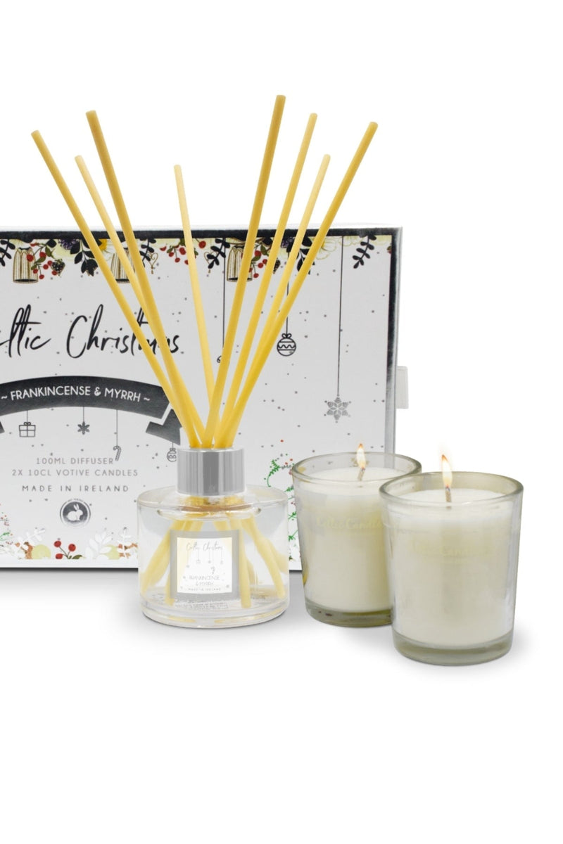 Gold, Frankincense and Myrrh Christmas Candle