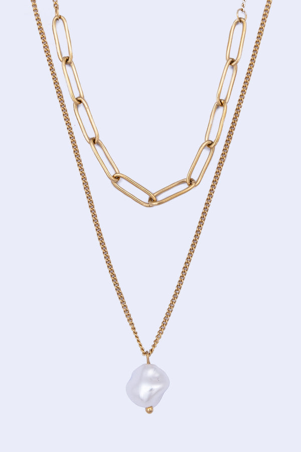 Carraig Donn Freshwater Pearl Layered Necklace