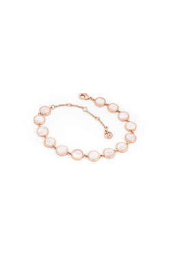 Carraig Donn Full Moon Bracelet in Rose Gold