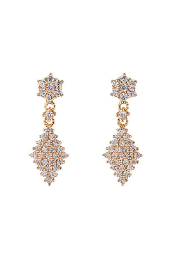 Savannah Drop Earrings Ox Gold