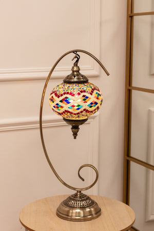 Hadi Pendant Mosaic Table Lamp