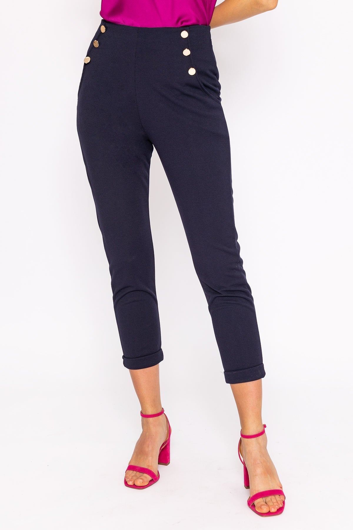 Navy All Weather Essential Stretch Pants