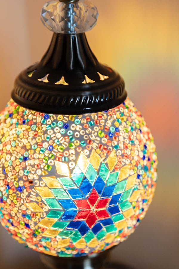 Carraig Donn Isra Mosaic LED Table Lamp