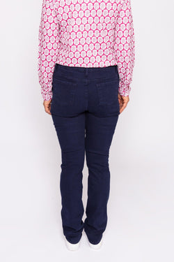 Carraig Donn Jeans with Stitch Detail in Navy