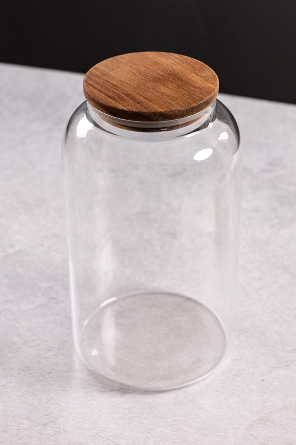 Large Glass Storage Jar, Reusable Glass Jar