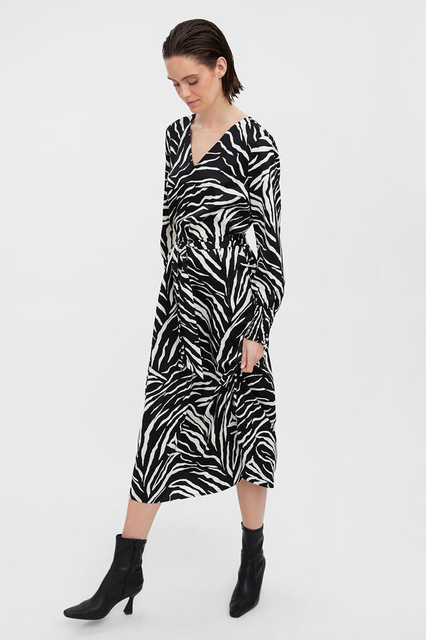 Carraig Donn Liva Dress in Animal Print