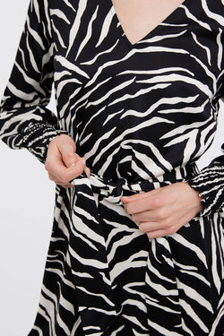 Carraig Donn Liva Dress in Animal Print