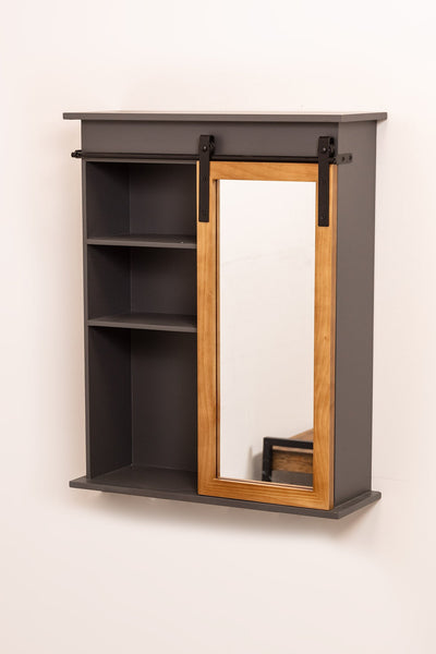 Grey Bathroom Wall Cabinet Carraig Donn