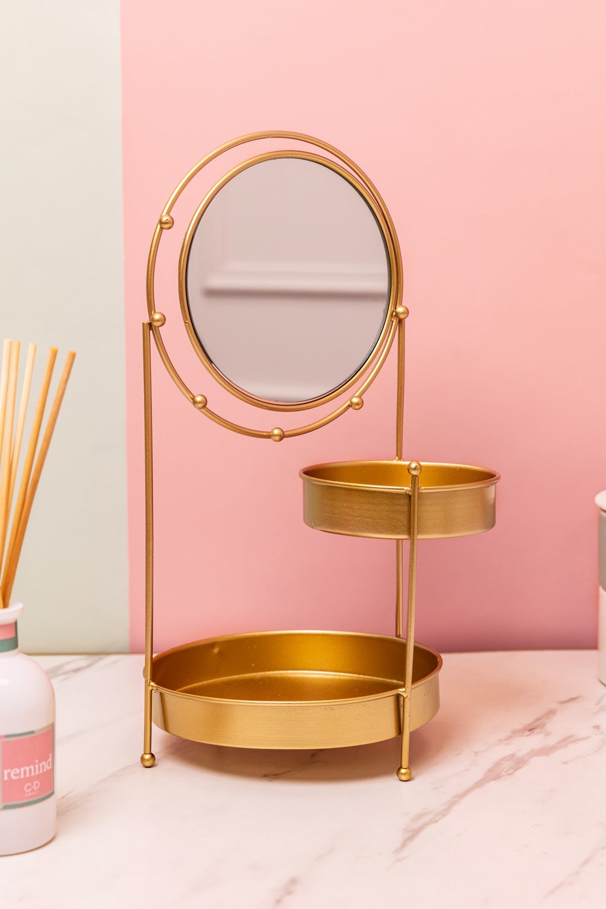 Rose gold clearance jewellery stand