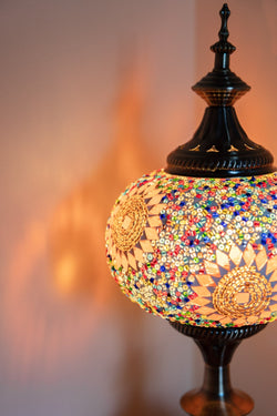 Carraig Donn Narin Mosaic LED Table Lamp