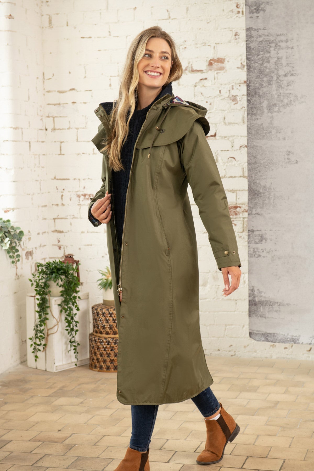 Long 2025 waterproof raincoat