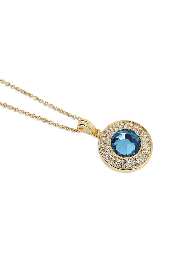 Carraig Donn Pendant with Montana Coloured Stone