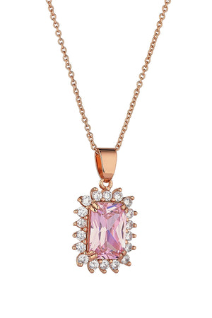 Pink Rose Gold Pendant