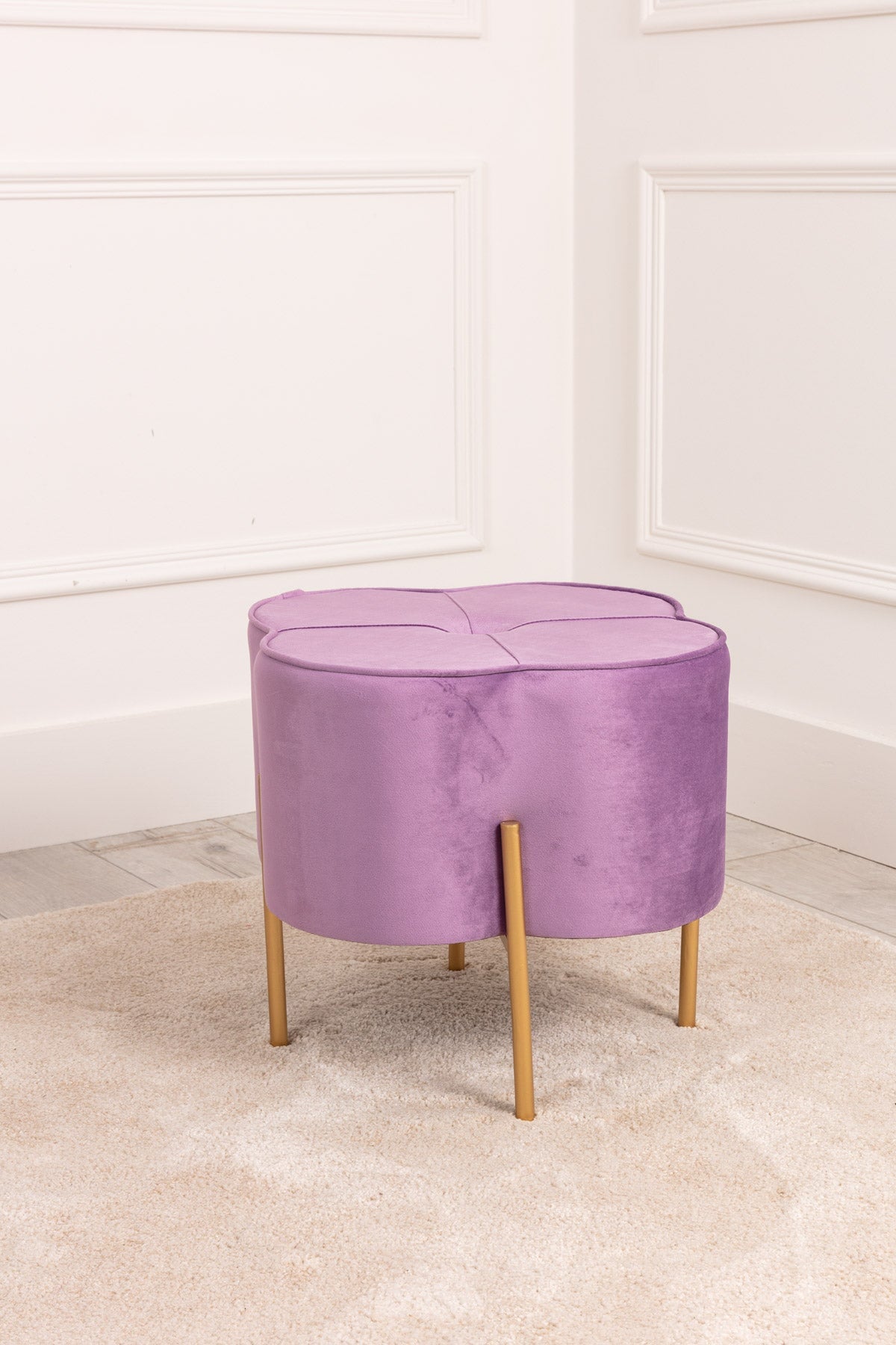 Purple deals ottoman stool