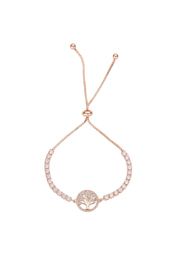 Carraig Donn Rose Gold Tree of Life Bracelet